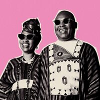 Amadou & Mariam - L'amour a la folie vinyl cover