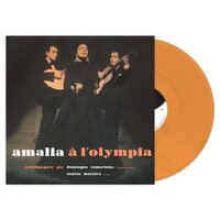 Amalia Rodrigues - Amalia A L'Olympia (Orange) vinyl cover