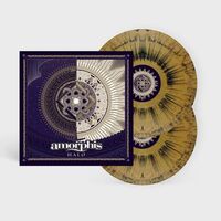 Amorphis - Halo (Gold & Black Dust Splatter) vinyl cover