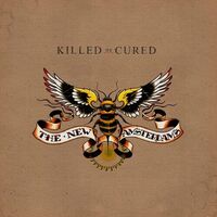 Amsterdams New - Killed Or Cured (Brown & White) vinyl cover