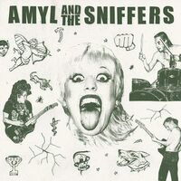 Amyl & The Sniffers - Amyl & The Sniffers White vinyl cover