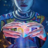 Anamanaguchi - Endless Fantasy (Clear vinyl with rainbow splatter) vinyl cover