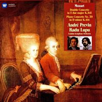 André Previn - Mozart Piano Concertos Nos. 10 & 20 vinyl cover