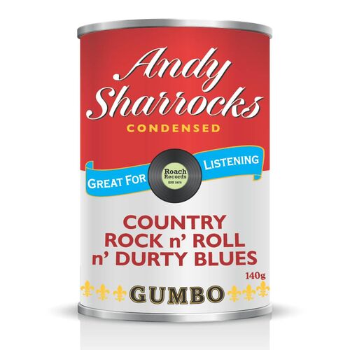 Andy Sharrocks - Country Rock ‘n’ Roll and Durty Blues vinyl cover