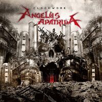 Angelus Apatrida - Clockwork (Transparent Red) vinyl cover