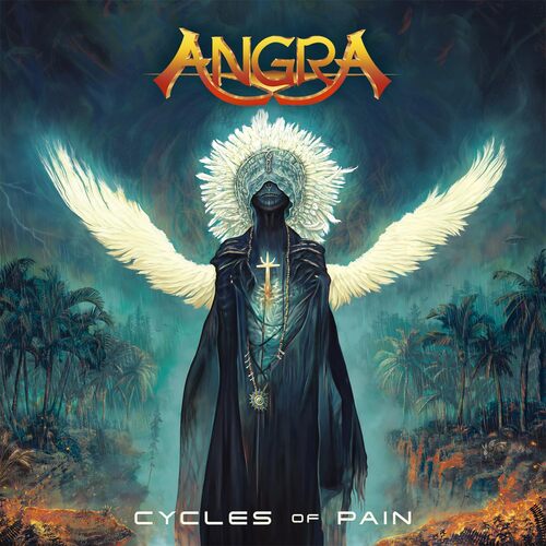 Angra - Cycles Of Pain (Clear Blue Marbled) vinyl cover