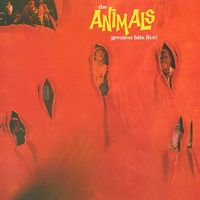 Animals - Greatest Hits Live vinyl cover