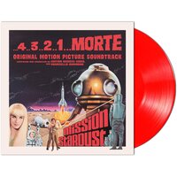 Anton Garcia Abril & M Giombini - 4..3..2..1...Morte Original Soundtrack (Clear Red) vinyl cover