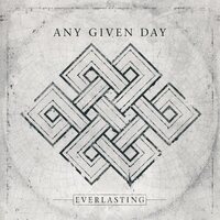 Any Given Day - Everlasting (Silver/Black Marbled) vinyl cover