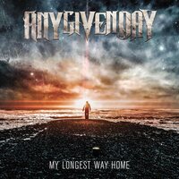 Any Given Day - My Longest Way Home (Yellow/Red Marbled) vinyl cover