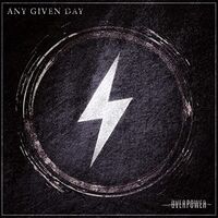 Any Given Day - Overpower vinyl cover