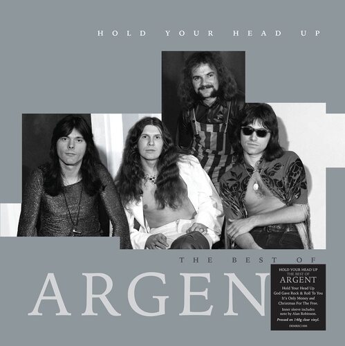 Argent - Hold Your Head Up: The Best Of (Clear) vinyl cover