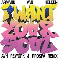Armand Van Helden - I Want Your Soul 2024 Remixes vinyl cover