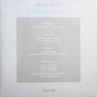 Arvo Part - Tabula Rasa vinyl cover