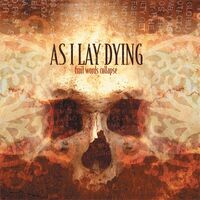 As I Lay Dying - Frail Words Collapse - Opaque Brown / Opaque vinyl cover