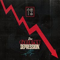 As It Is - The Great Depression Red Smoke Swirl vinyl cover