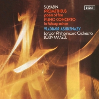 Ashkenazy/London Symphony Orchestra/Maazel - Scriabin: Piano Concerto; Prometheus vinyl cover
