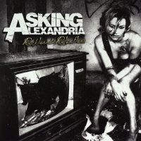 Asking Alexandria - Reckless And Relentless Transparent Cloudy Clear Includes Download vinyl cover