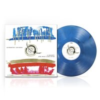 Asymmetric Universe - Memory & What Came After (Transparent Blue & Black Marble) vinyl cover