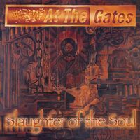 At The Gates - Slaughter Of The Soul Metal Matters Red Fdr Vinyl. vinyl cover