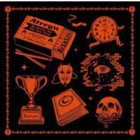 Atreyu - The Beautiful Dark of Life (Red Teal & Yellow Swirl) vinyl cover