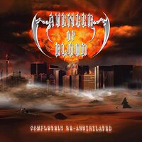 Avenger of Blood - COmpletely Re-Annihilated vinyl cover
