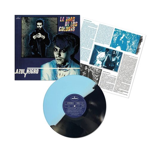 Azul Y Negro - La Edad De Los Colores (Remastered Blue & Black) vinyl cover