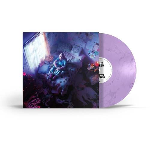 Baby Queen - Quarter Life Crisis (Clear/Purple Marble; Alternate Cover) vinyl cover