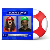 Babytron & Certified Trapper - Mario & Luigi vinyl cover