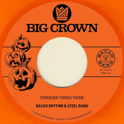 Bacao Rhythm & Steel Band - Stranger Things Theme / Halloween Theme vinyl cover
