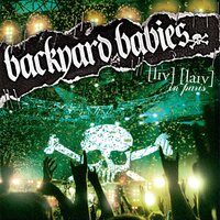 Backyard Babies - Live Live In Paris (Black With Green Inkspot) vinyl cover