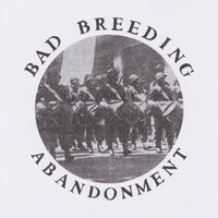 Bad Breeding - Abandonment Ep vinyl cover
