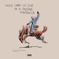 Bad Bunny - nadie sabe lo que va a pasar manana vinyl cover