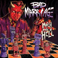 Bad Marriage - Match Made in Hell - Blood Moon vinyl cover