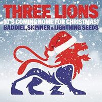 Baddiel / Skinner / Lightning Seeds - It's Coming Home For Christmas (White) vinyl cover