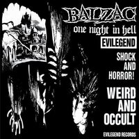 Balzac - One Night In Hell vinyl cover