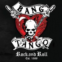Bang Tango - ROCK AND ROLL EST. 1988 (Black/Red Splatter) vinyl cover