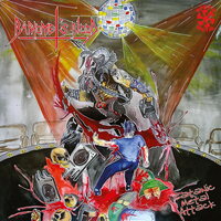 Baphomet's Blood - Satanic Metal Attack vinyl cover