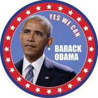 Barack Obama - Yes We Can vinyl cover