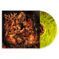 Bark - The Time Has Come (Black Yellow Marble) vinyl cover