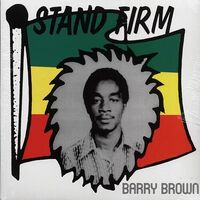 Barry Brown - Stand Firm vinyl cover