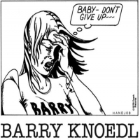 Barry Knoedl - Baby Don't Give Up vinyl cover