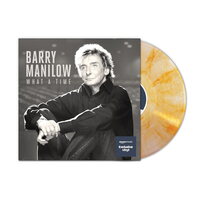 BARRY MANILOW - WHAT A TIME (Amazon Exclusive) vinyl cover