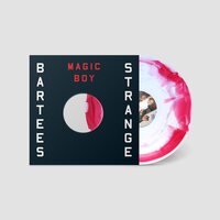 Bartees Strange - Magic Boy (Red & White Swirl) vinyl cover