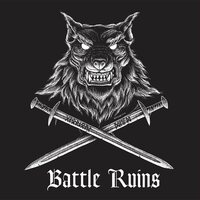 Battle Ruins - Glorious Dead (Black & White Swirl) vinyl cover