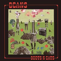 Beans - Boots N Cats (Clear Red) vinyl cover