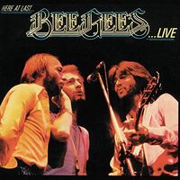 Bee Gees - Here At Last... Bee Gees Live vinyl cover