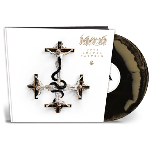 Behemoth - Opvs Contra Natvram (Earbook, Corona Gold/Black) vinyl cover
