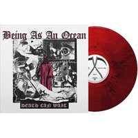 Being As An Ocean - Death Can Wait (Red/Black Marble) vinyl cover
