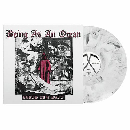Being As an Ocean - Death Can Wait (White/Black Marble) vinyl cover
